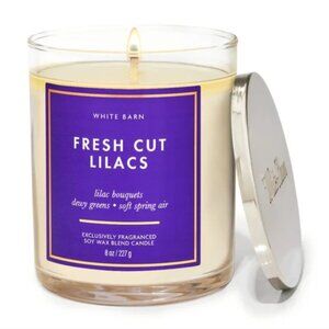 White Barn Fresh Cut Lilacs Single Wick Candle